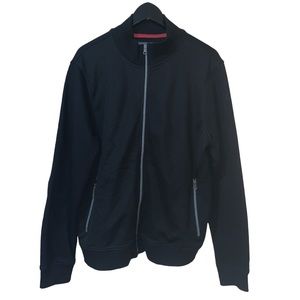 IB Black Zip Up Sweater